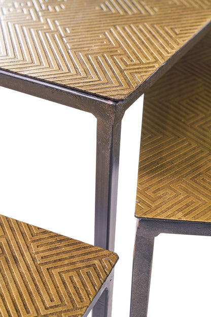 Linea - tavolini rettangolari set 1/3