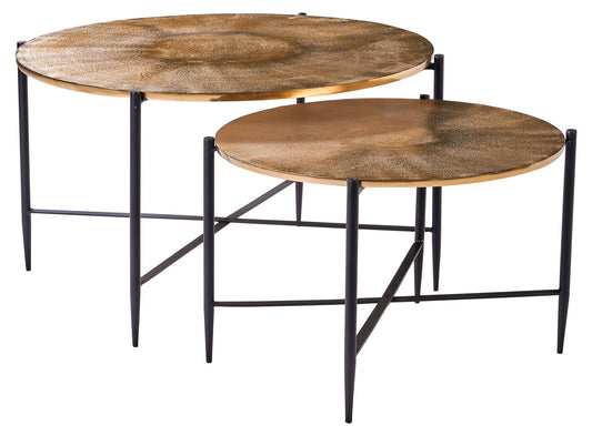 Golden - tavolini set 1/2