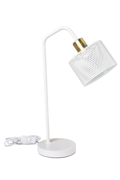 Maggie - abat jour metallo bianca