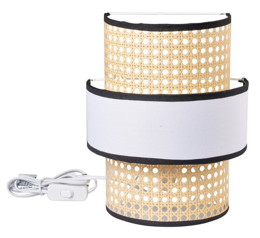 Ida - applique stampata in rattan