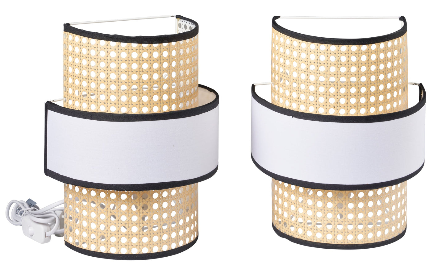 Ida - applique stampata in rattan