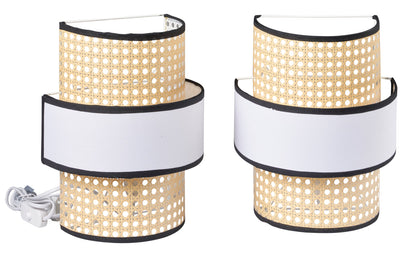 Ida - applique stampata in rattan