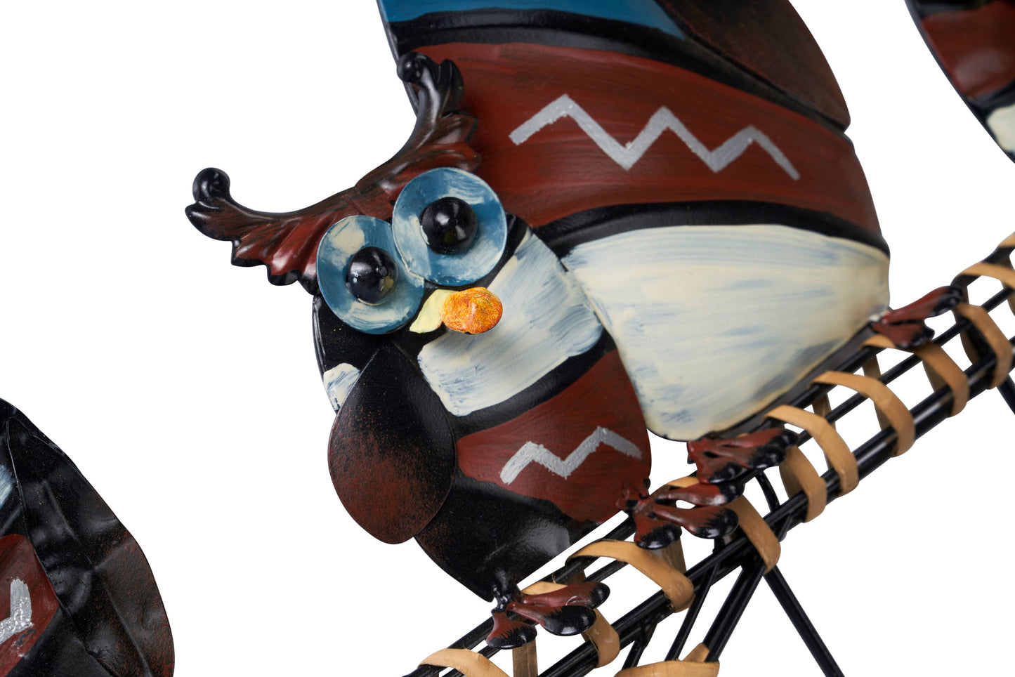 Attaccapanni gufi metallo