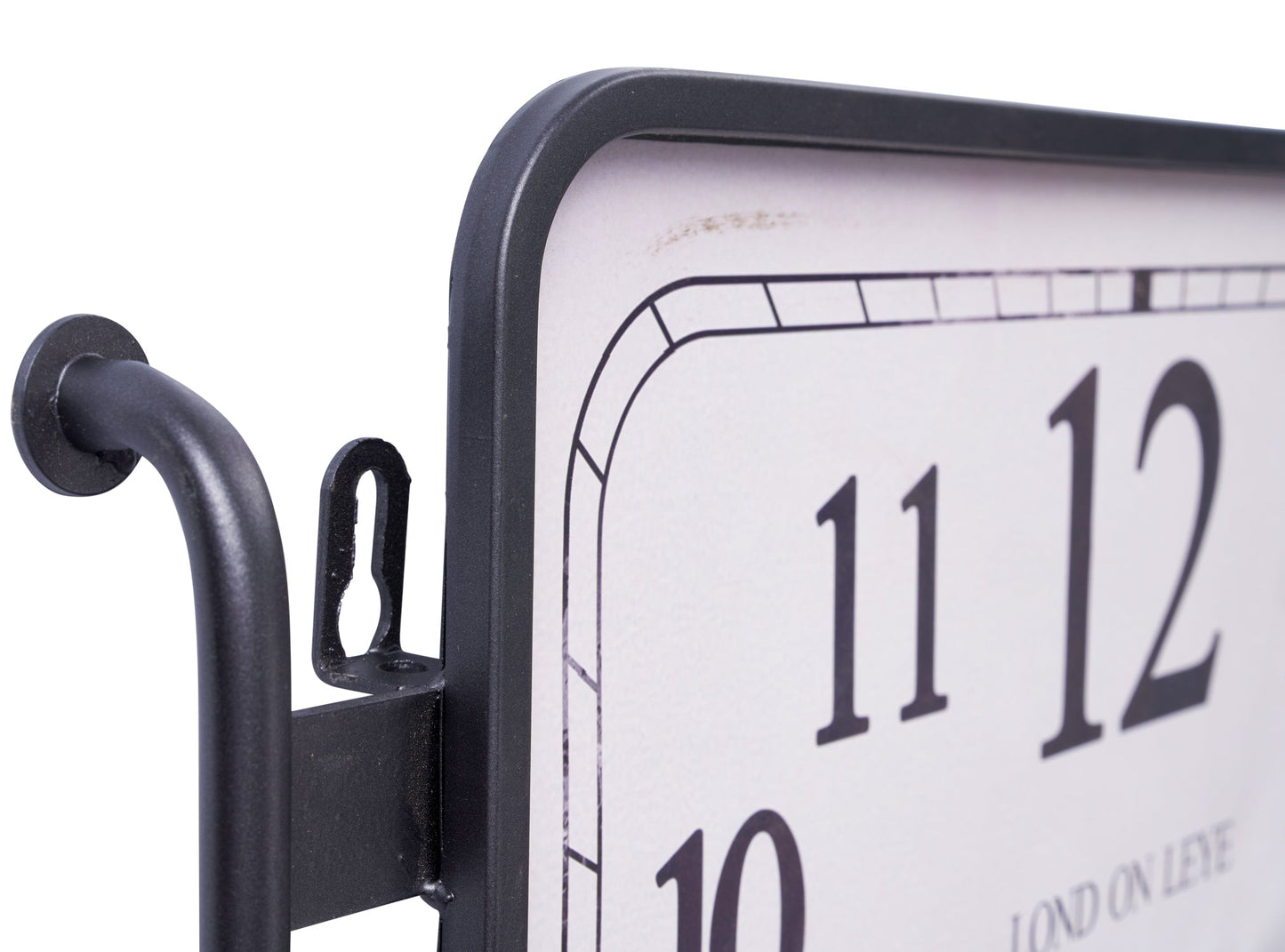 Orologio attaccapanni metallo