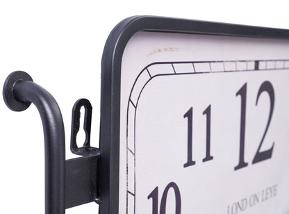 Orologio attaccapanni metallo