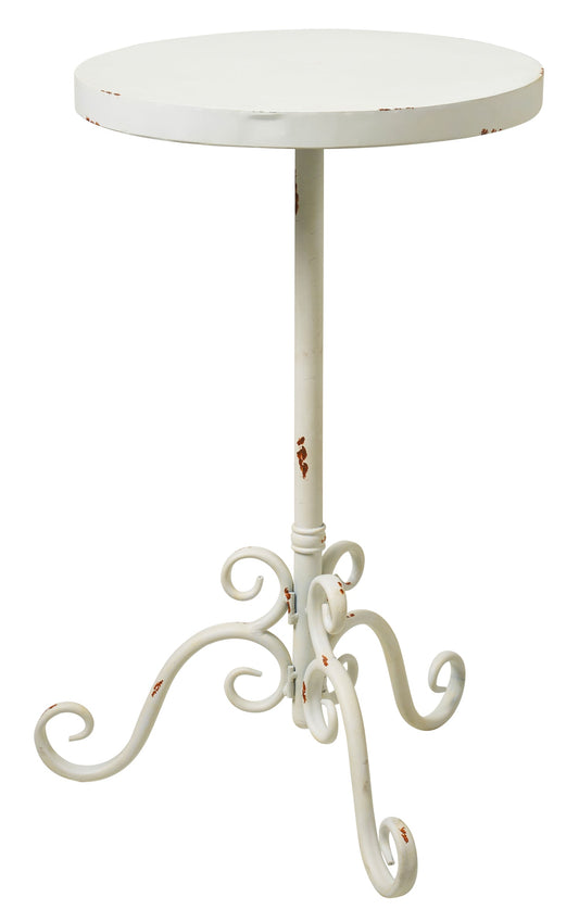 Bistrot - tavolino ferro bianco