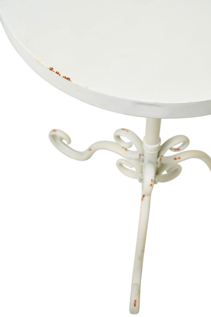 Bistrot - tavolino ferro bianco