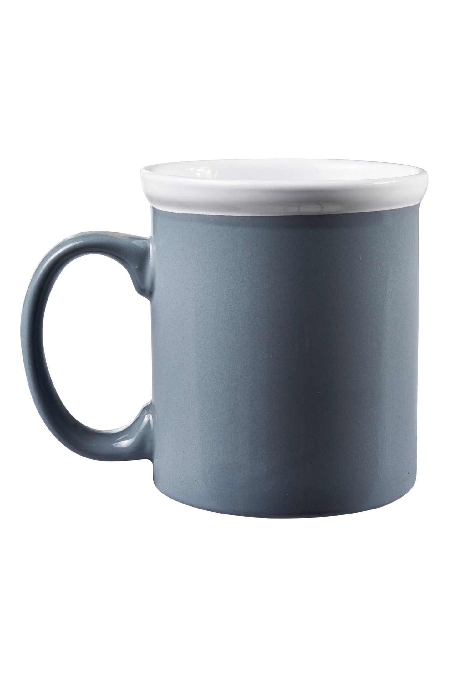 Imperfetto - lauro tazza grande grigio e bianco