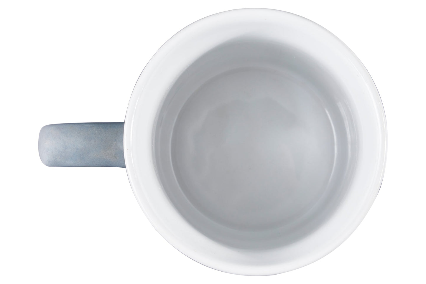 Imperfetto - lauro tazza grande grigio e bianco