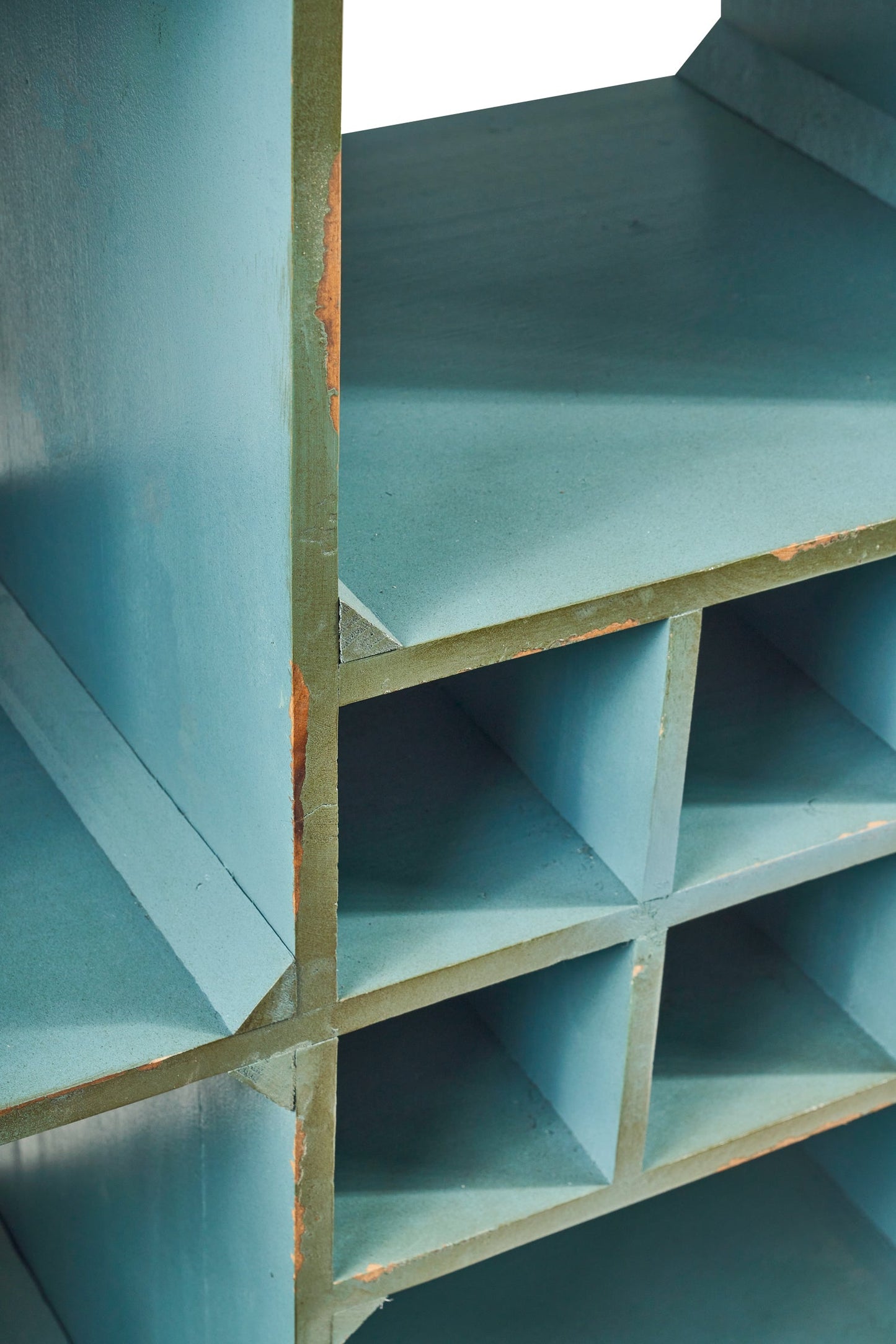 Tonia - scaffale verde multi ripiani