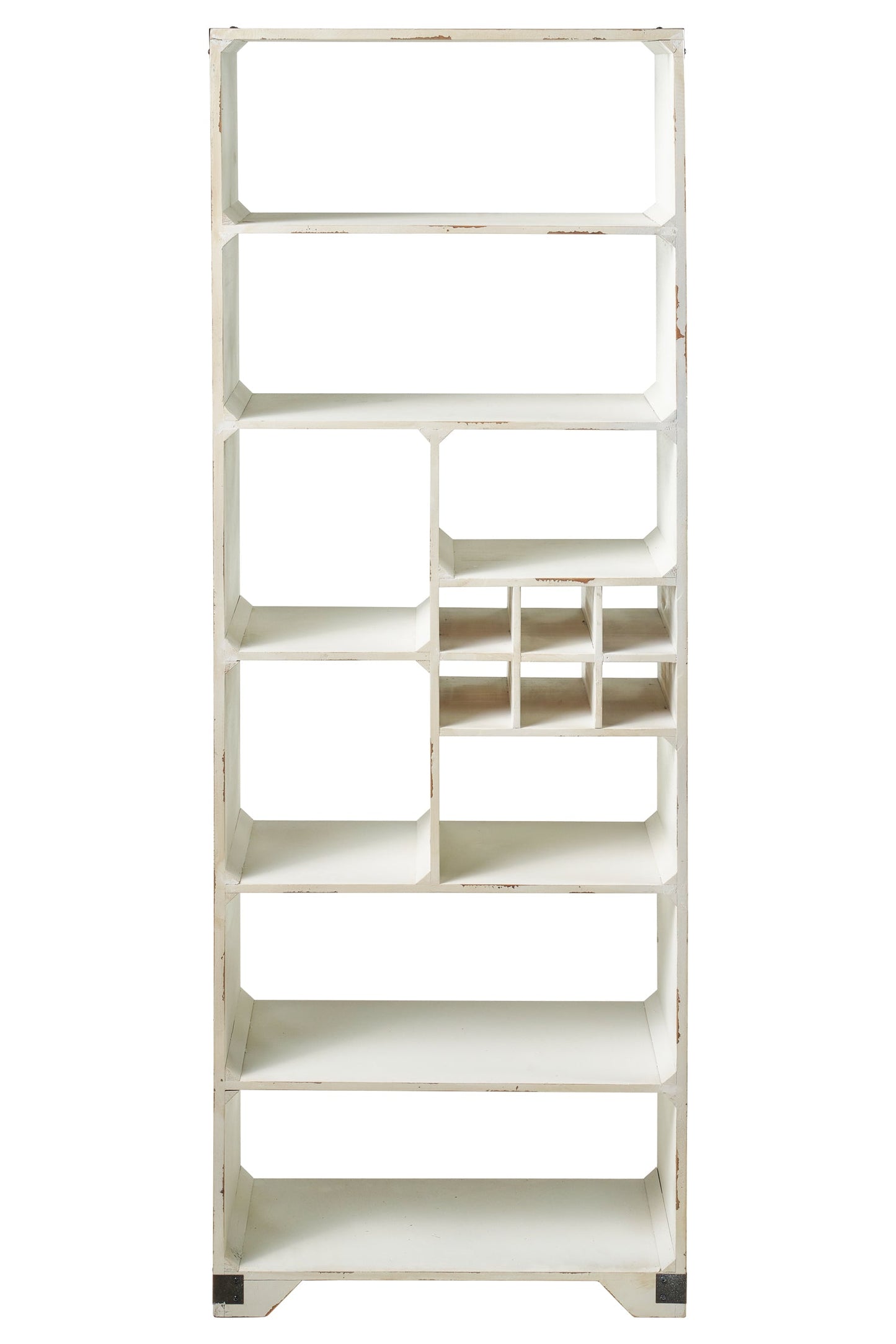 Tonia - scaffale crema multi ripiani