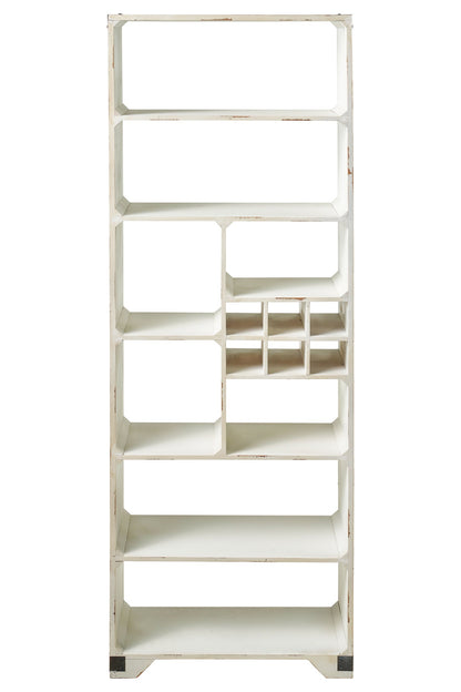 Tonia - scaffale crema multi ripiani