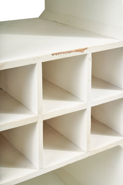 Tonia - scaffale crema multi ripiani