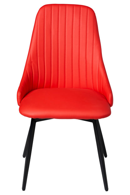 Elvis - sedia in pu rossa