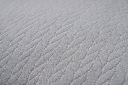 Treccia - cuscino grigio 50x70 con interno