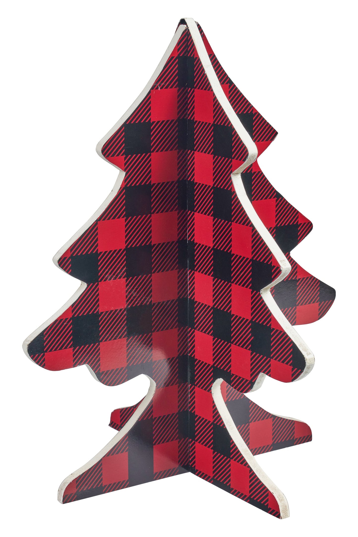 Merry - Albero Sagoma Rosso Nero Assemblato