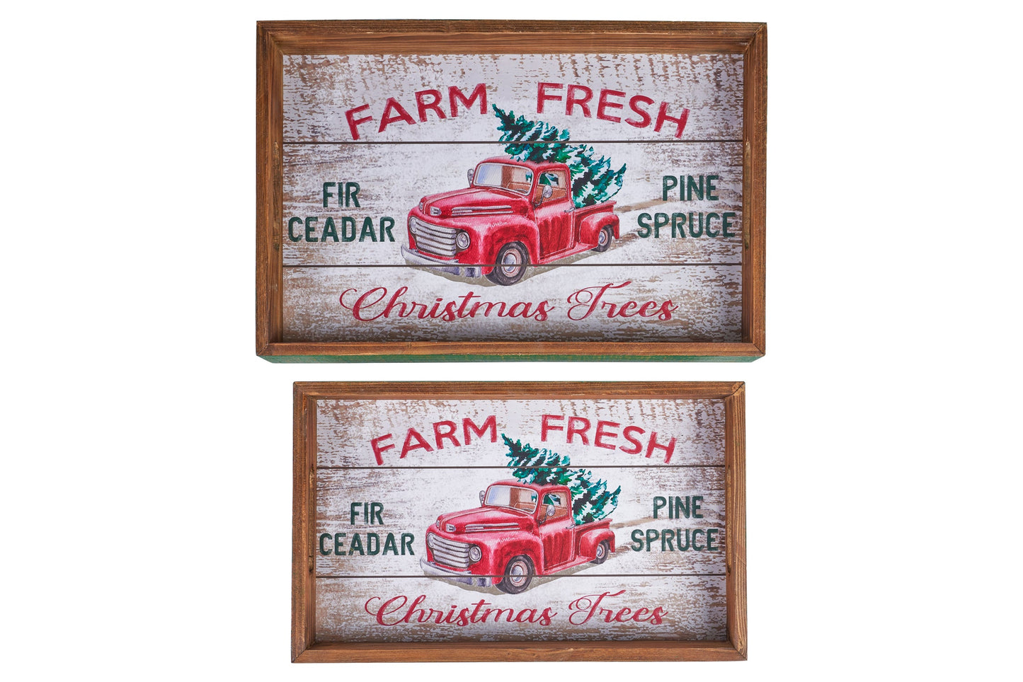 Merry - Set 2 Vassoi Farm Fresh