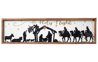 Allegri - Quadretto In Legno Notte Santa