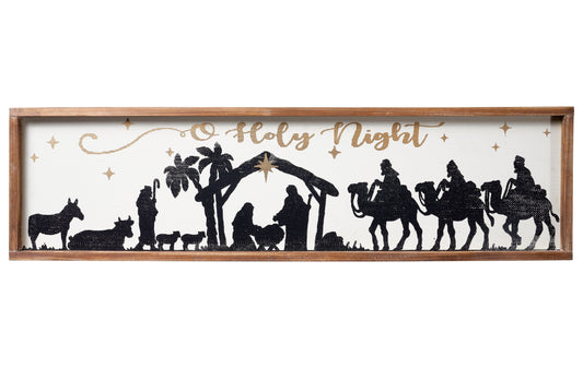 Allegri - Quadretto In Legno Notte Santa