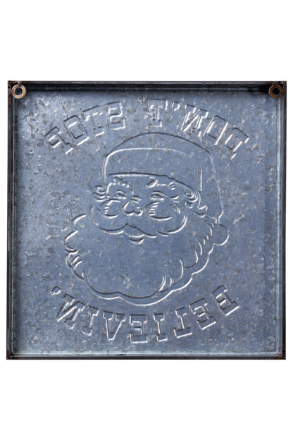 Allegri - Quadretto Metallo Santa