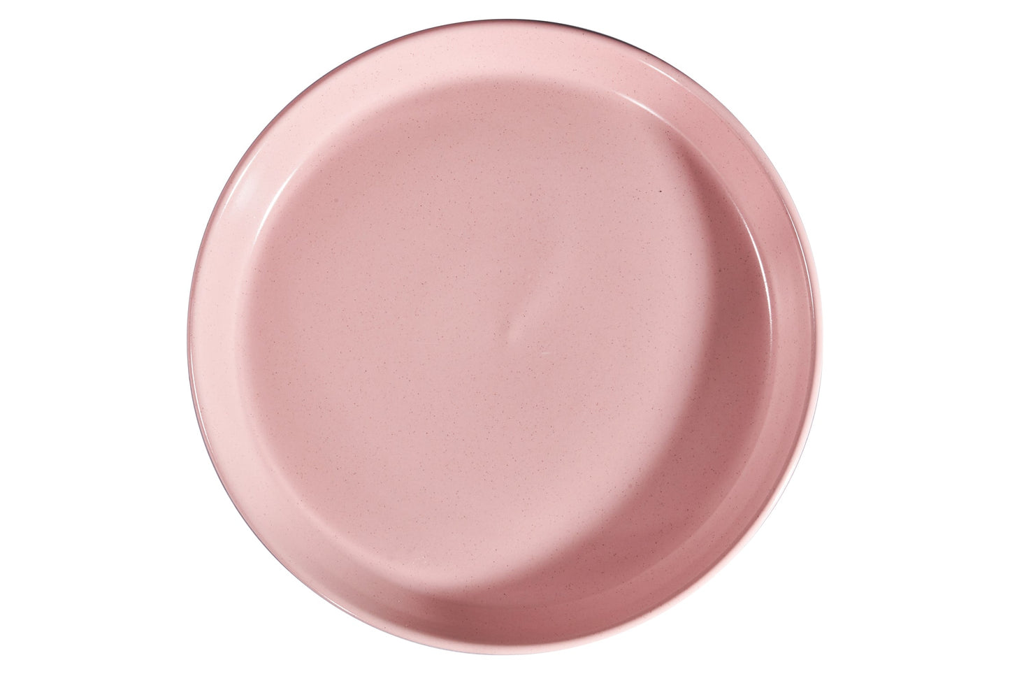 Bordo - Set 12 Piatti in Ceramica Rosa