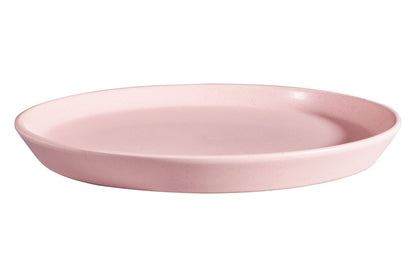 Bordo - Set 12 Piatti in Ceramica Rosa