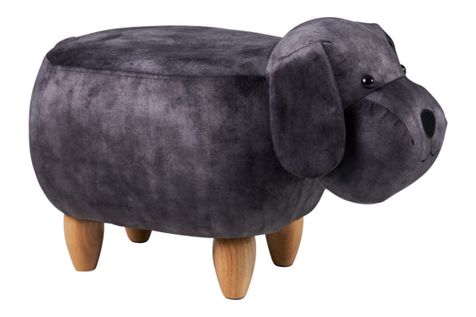 Pouf imbottito pelle sintetica - beagle