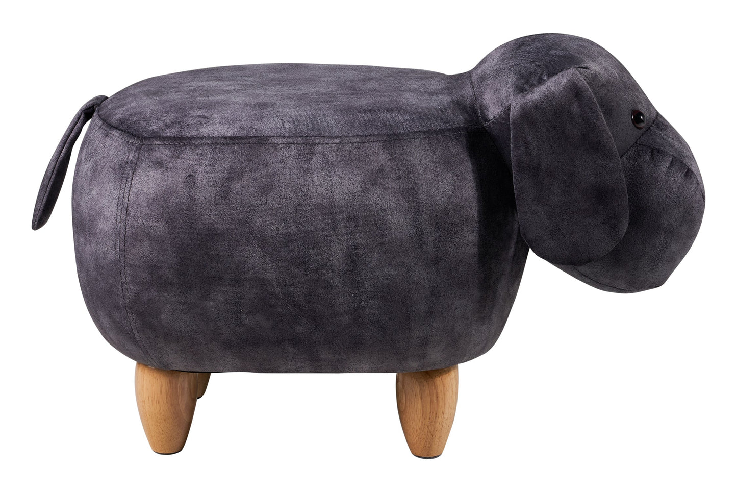 Pouf imbottito pelle sintetica - beagle