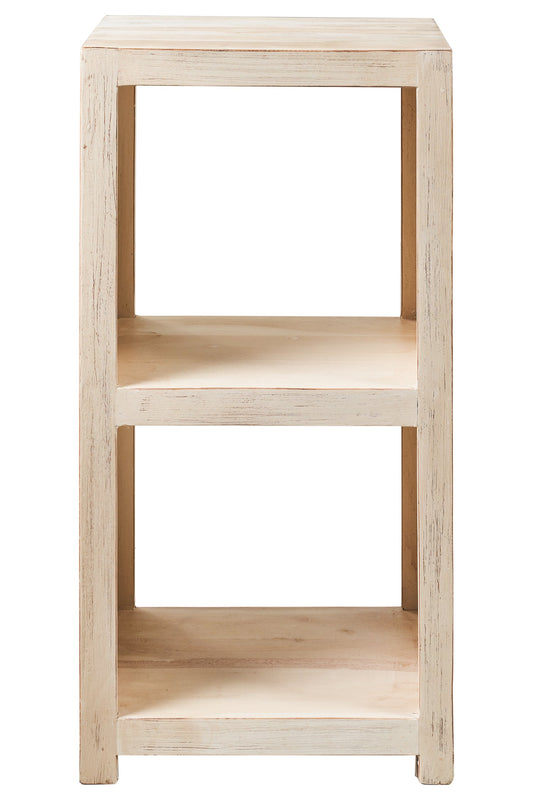 Etagere 2 ripiani white wash