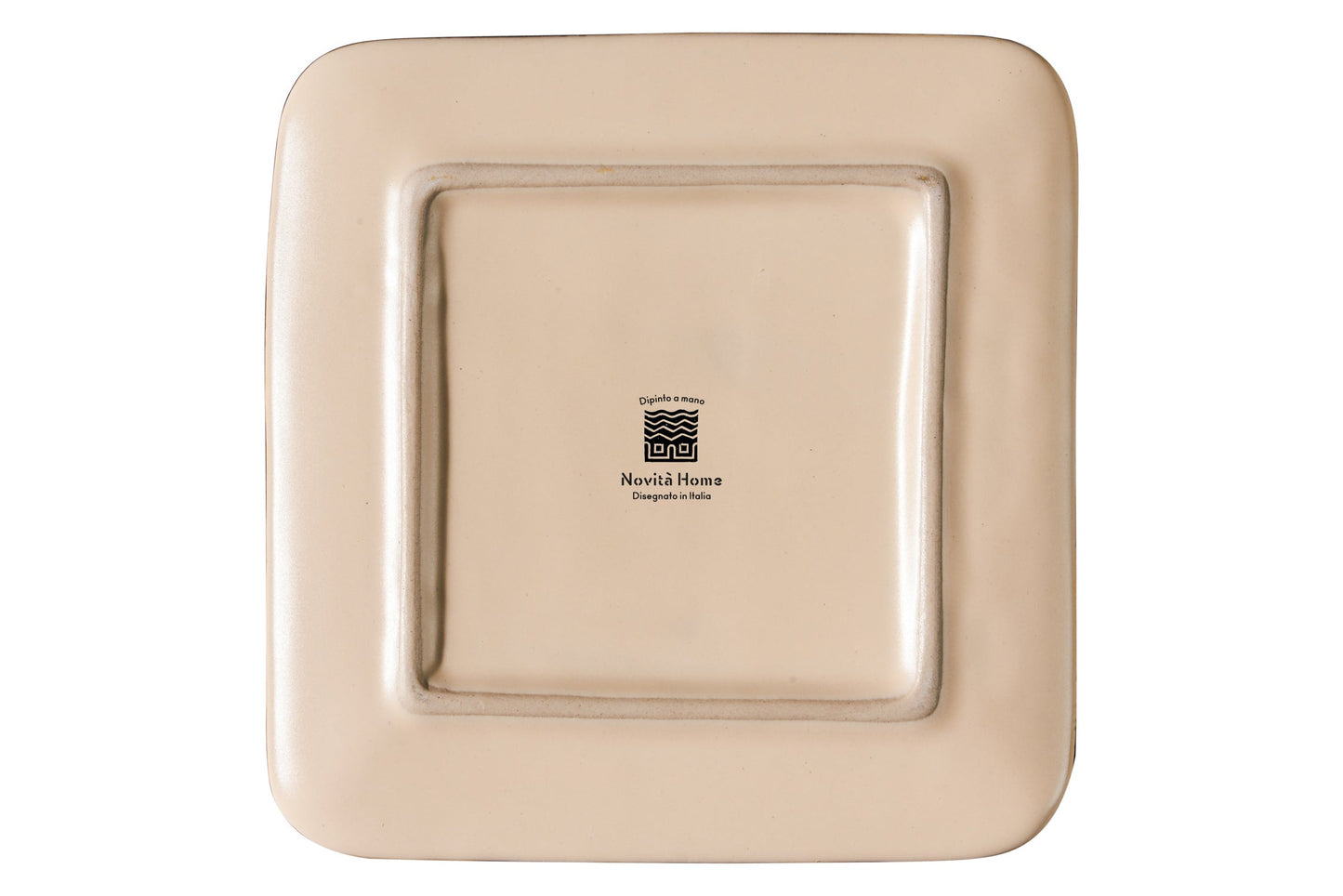 Mediterraneo - Piattino Quadrato Pane Rosa