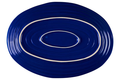Mediterraneo - Vassoio Grande Ovale Blu
