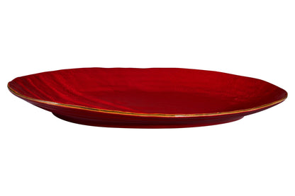 Mediterraneo - Vassoio Grande Ovale Rosso