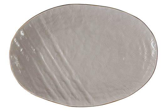 Mediterraneo - Vassoio Grande Ovale Fango
