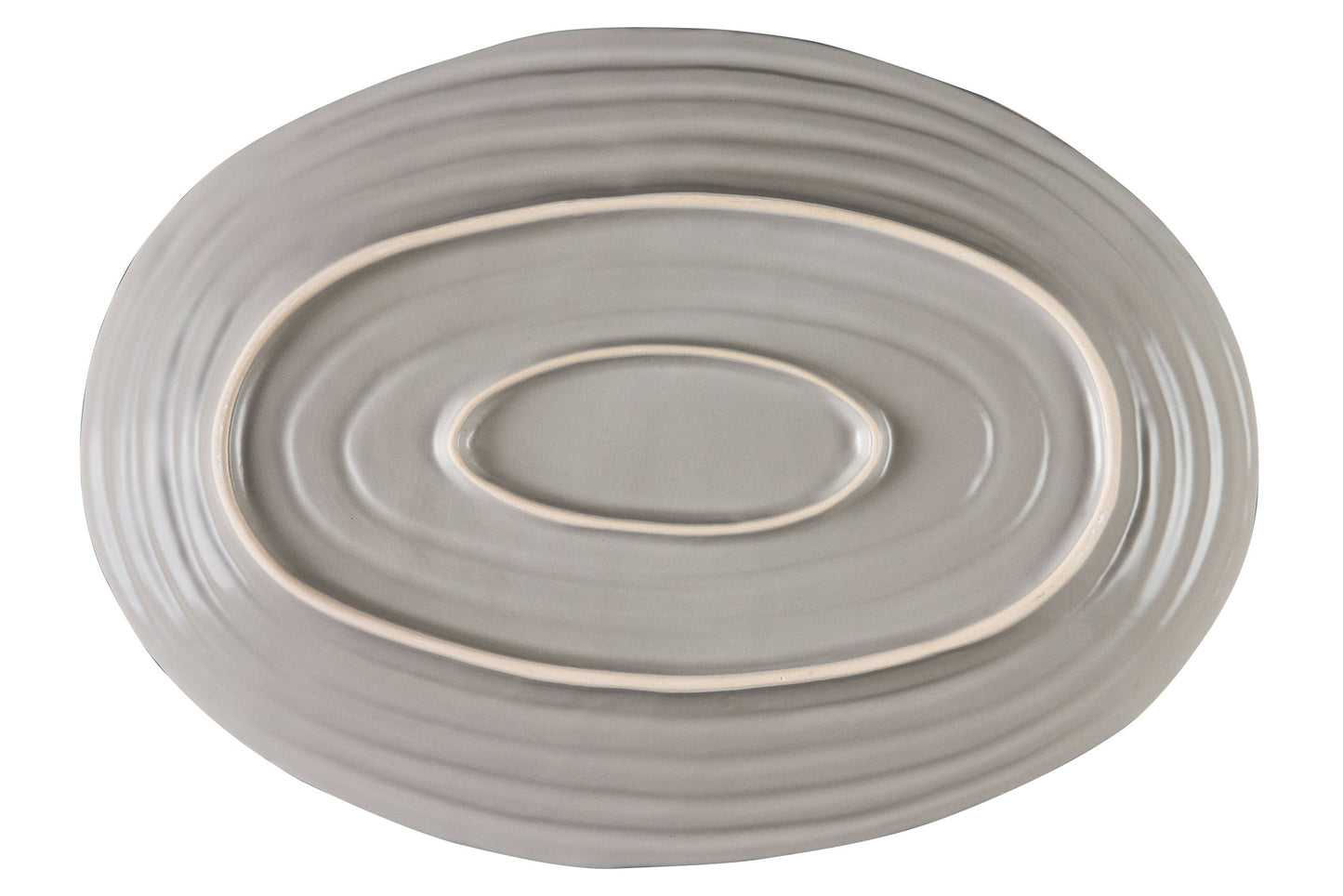 Mediterraneo - Vassoio Grande Ovale Fango