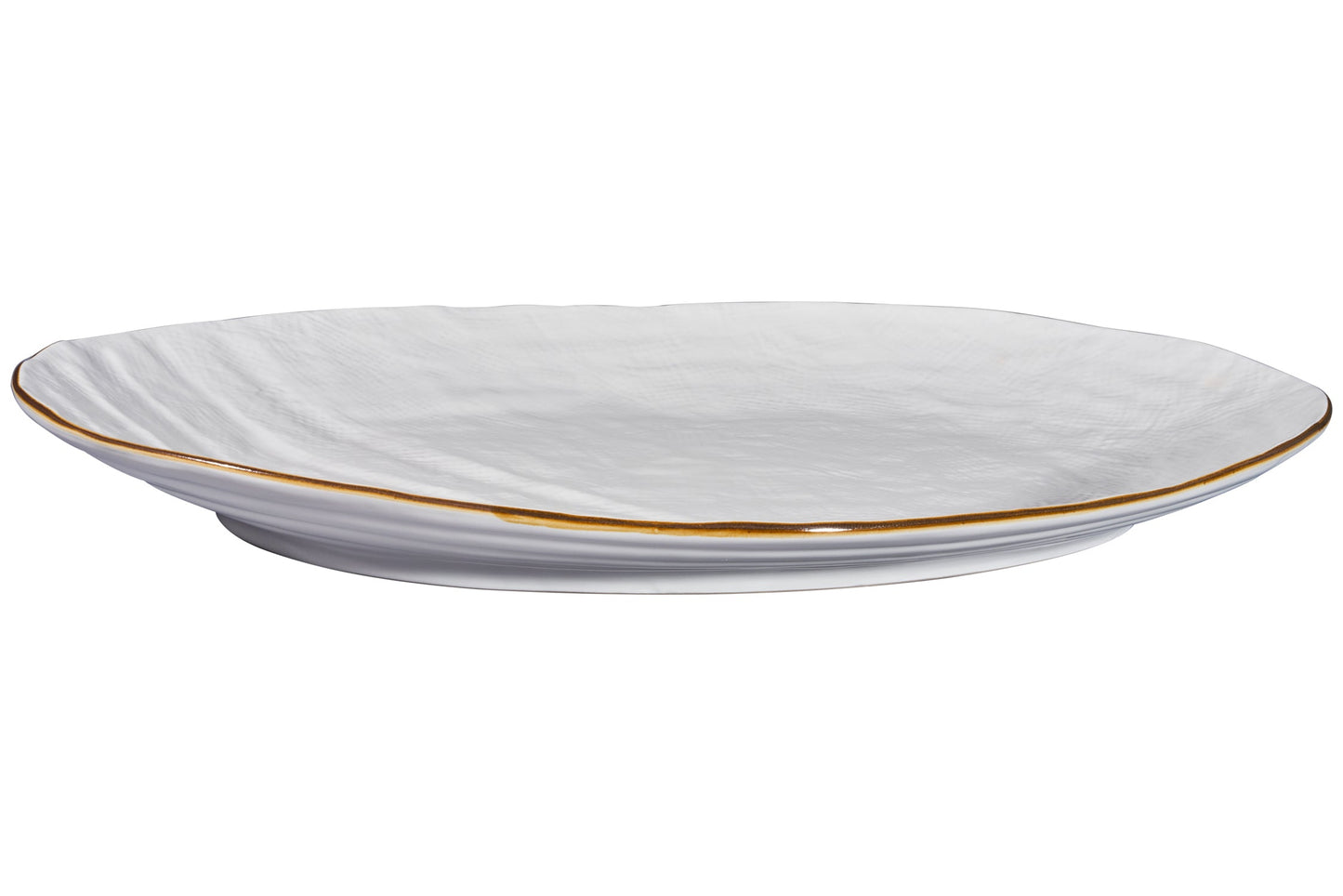 Mediterraneo - Vassoio Grande Ovale Bianco