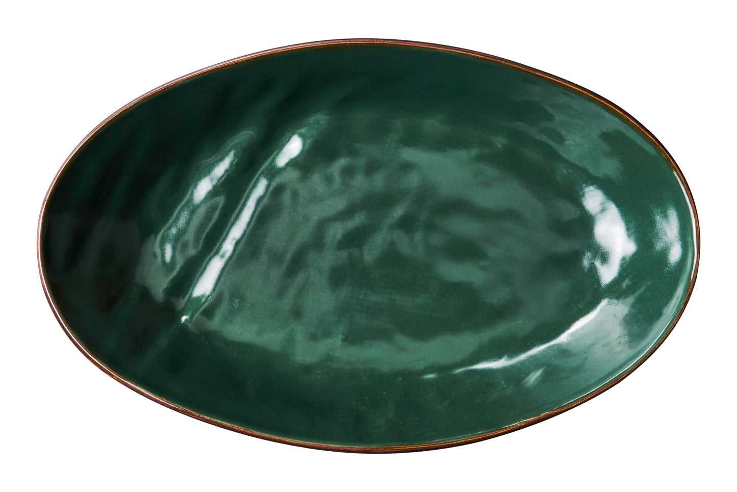 Mediterraneo - Vassoio Piccolo Ovale Verde