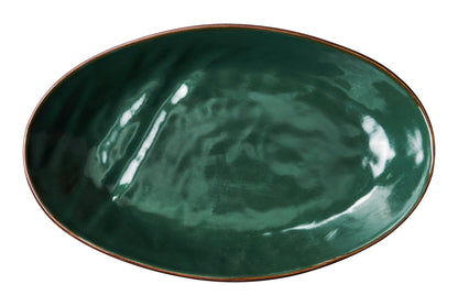 Mediterraneo - Vassoio Piccolo Ovale Verde