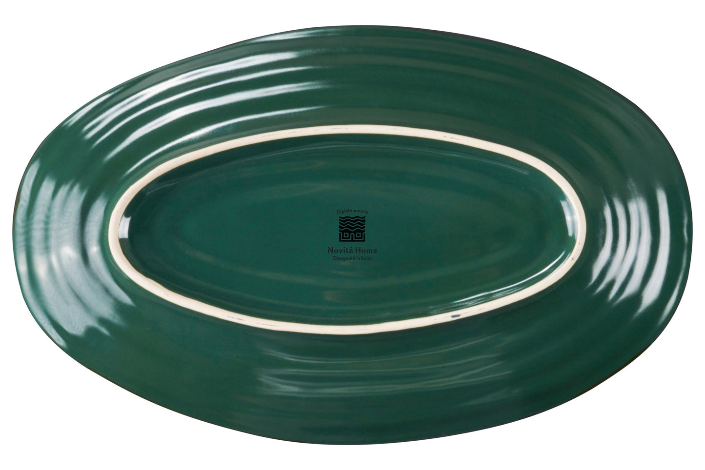 Mediterraneo - Vassoio Ovale Verde