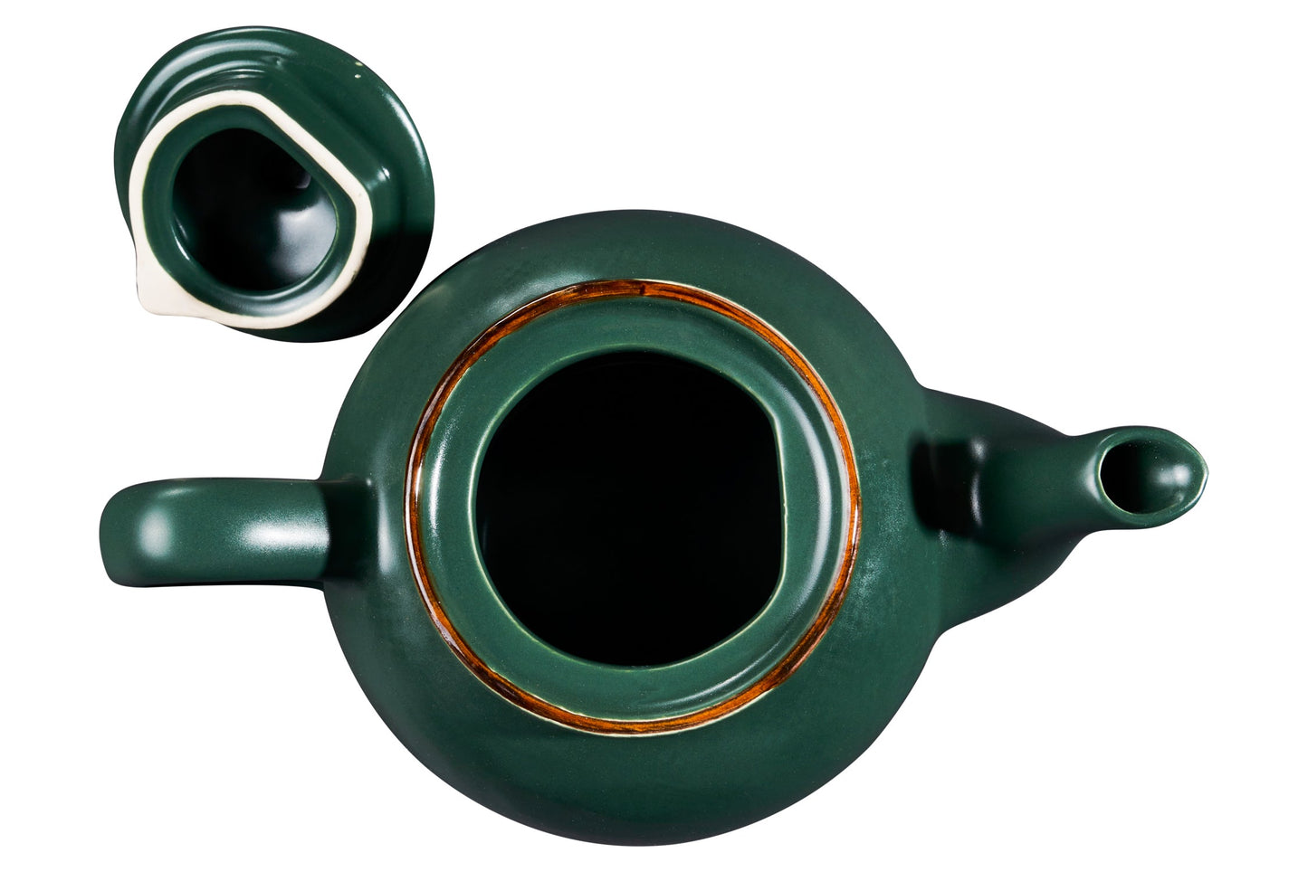 Mediterraneo - Teiera in Gres Verde