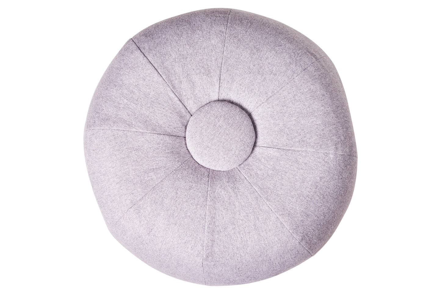 Oberon - pouf bicolore grigio
