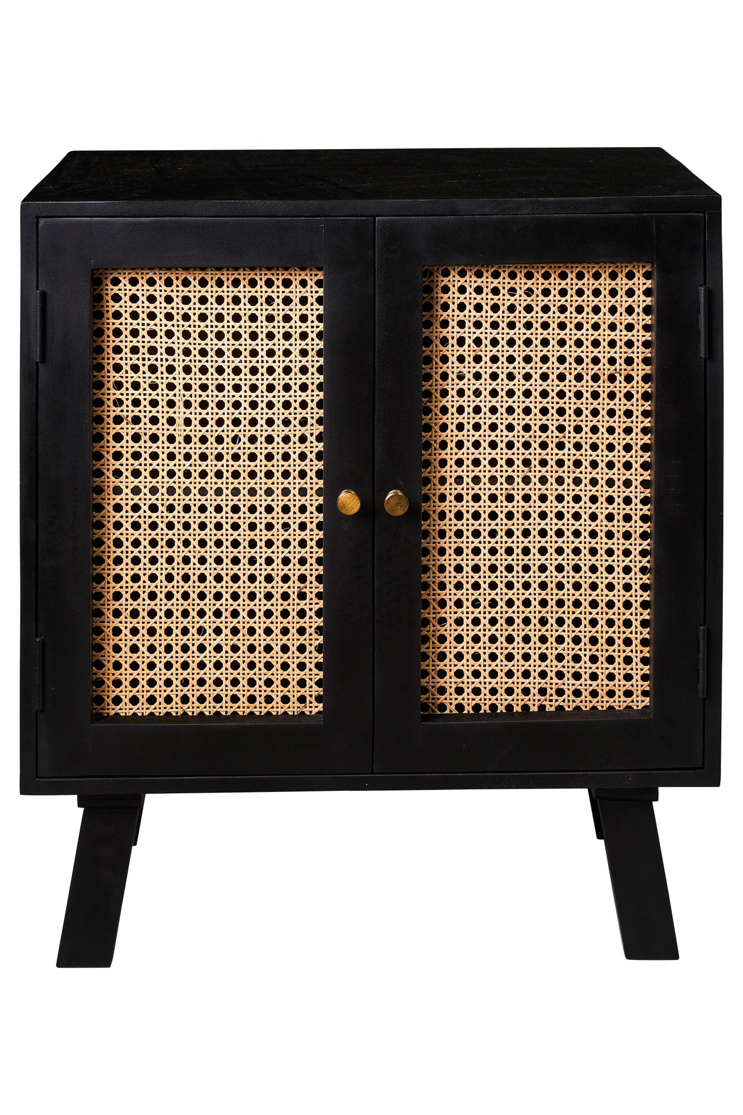 Mozart - mobiletto 2 ante nero