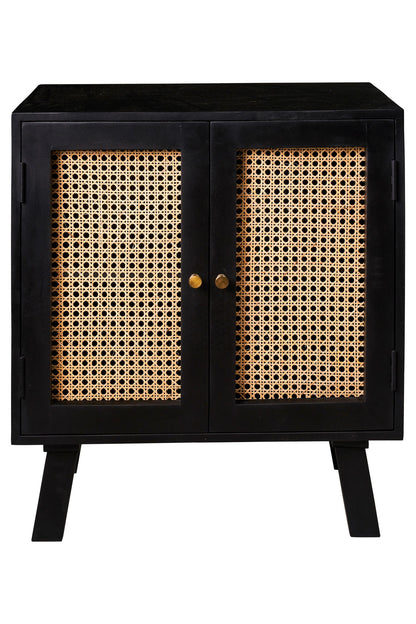 Mozart - mobiletto 2 ante nero