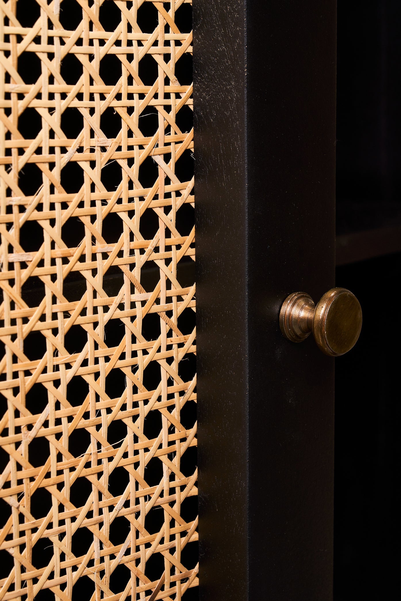 Mozart - mobiletto 2 ante nero