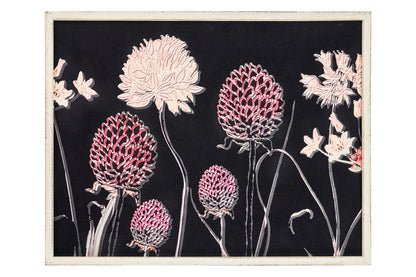 Natura morta - quadro fondo nero