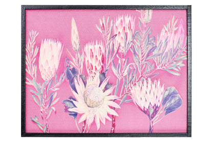 Natura morta - quadro fondo rosa