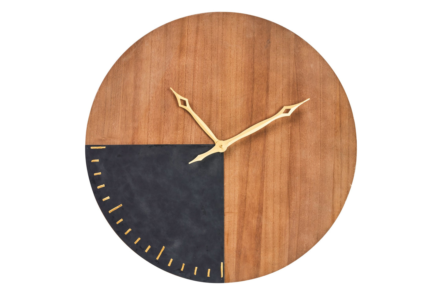 Clock - orologio quarto nero