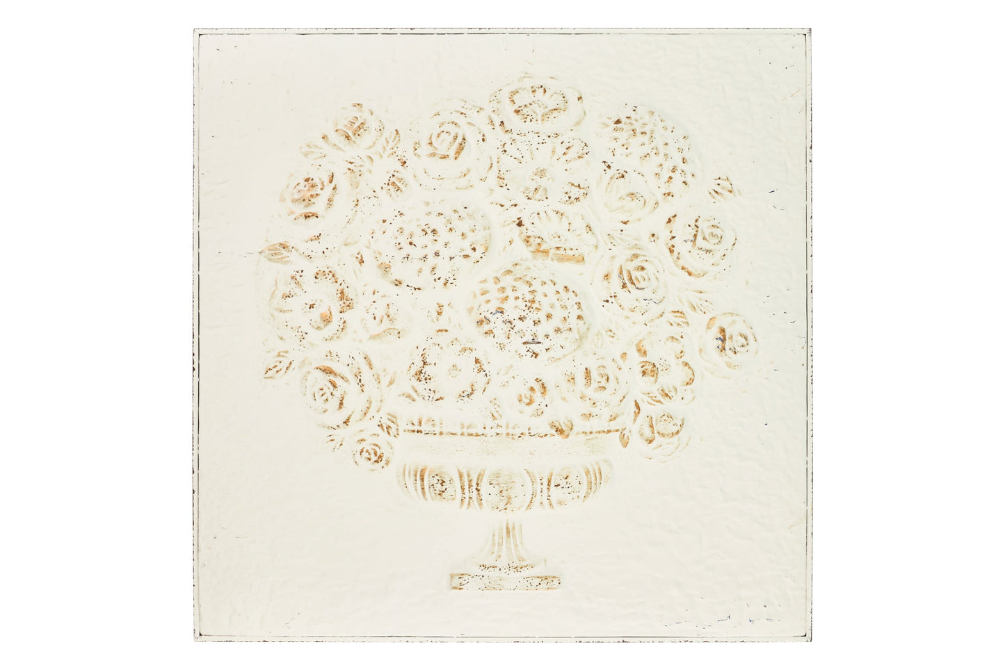 Natura morta - quadro bouquet bianco anticato