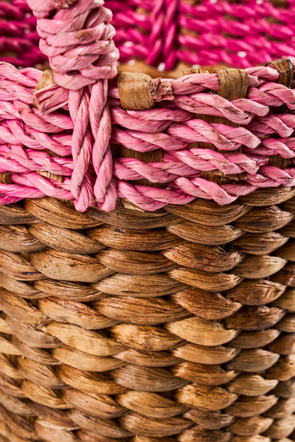 Primavera - Cestino Bordo Rosa