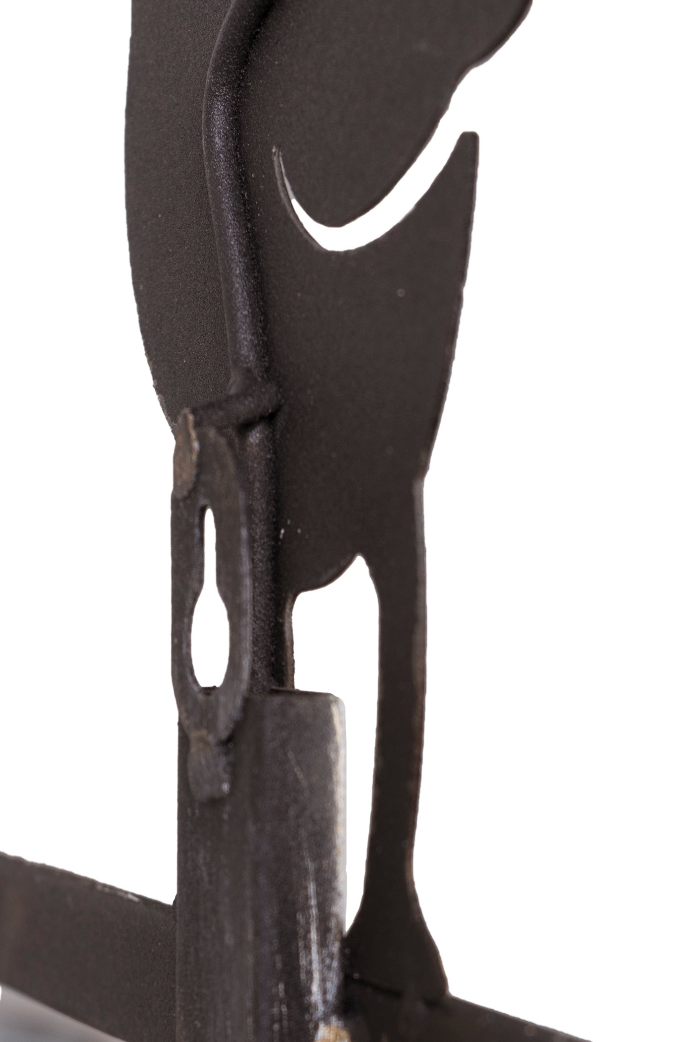 Decoro - 3 Portavasi in Ferro con Uccellini