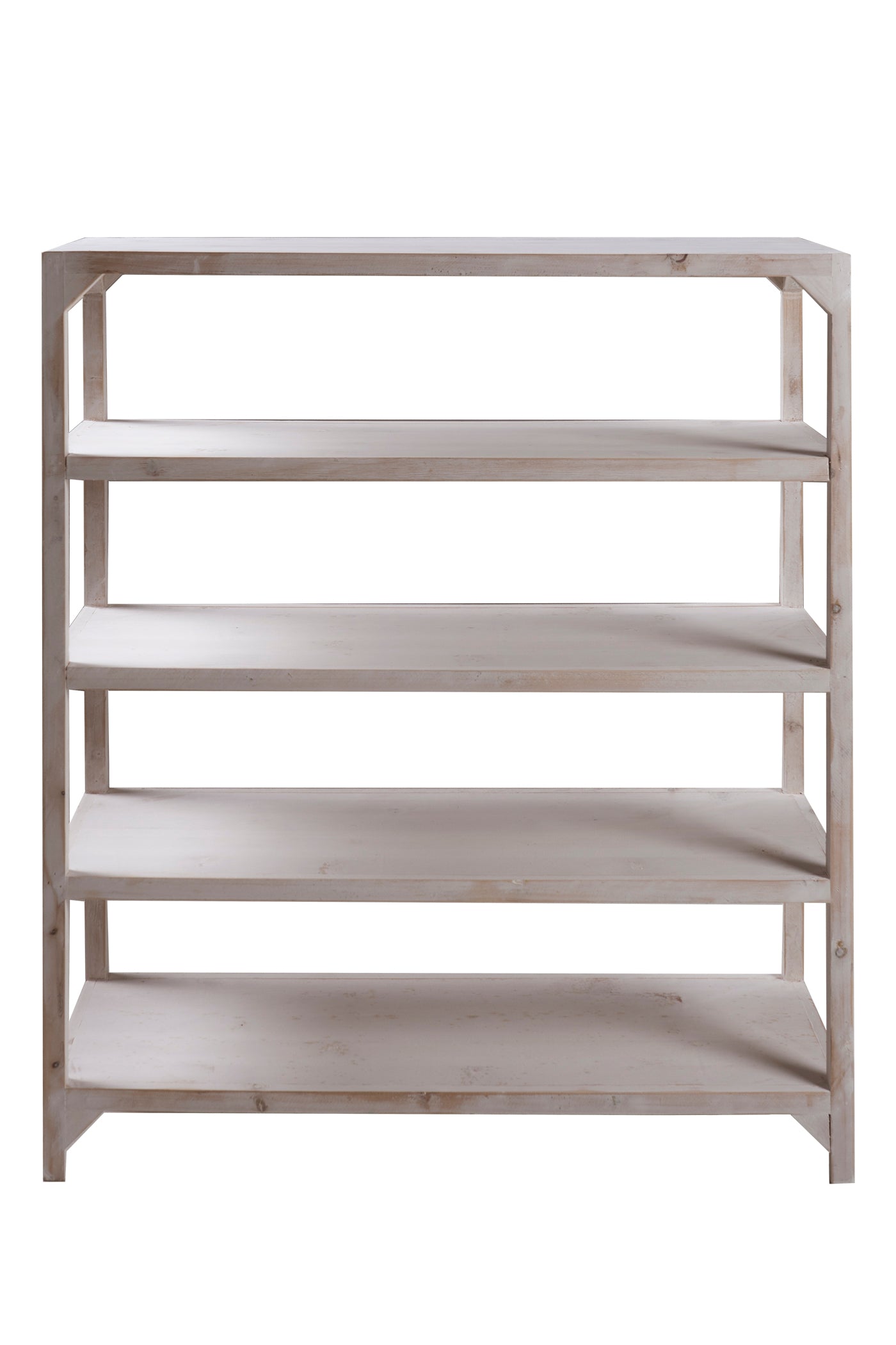 Ovunque - scaffale 5 piani bianco